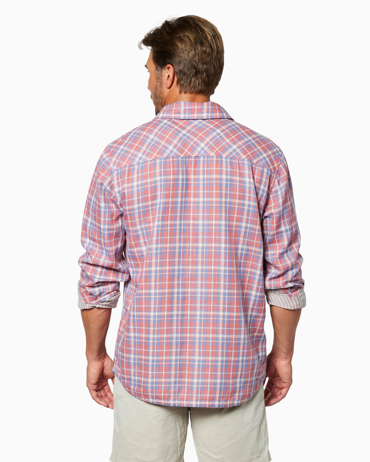 Deuce Double Cloth Shirt | Faded Rose