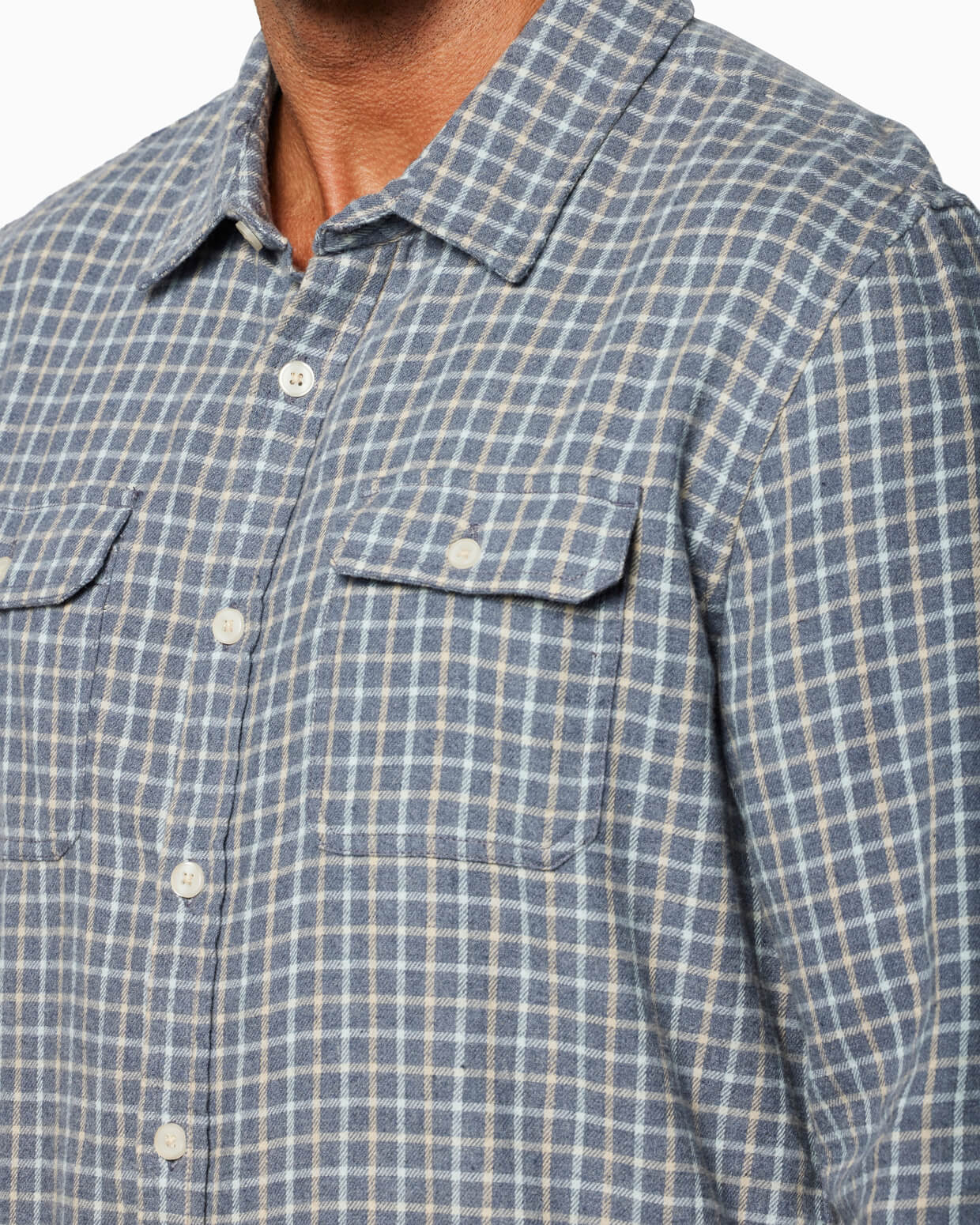 Alder Flannel | Grey Heather