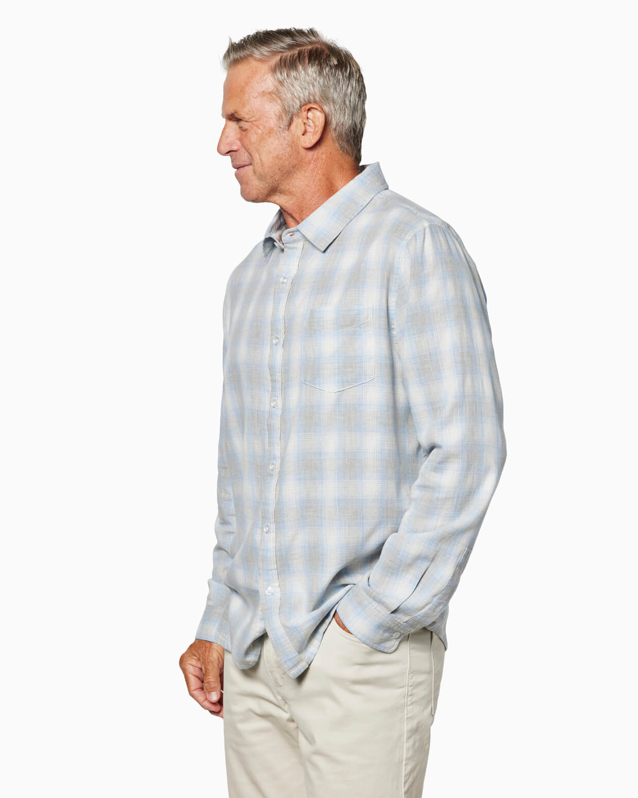 Bayshore Shirt | Heather Grey