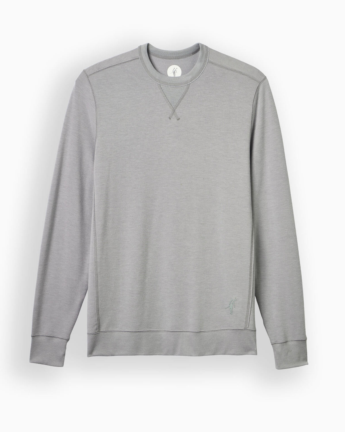 Grey crewneck on a white background #color_light grey