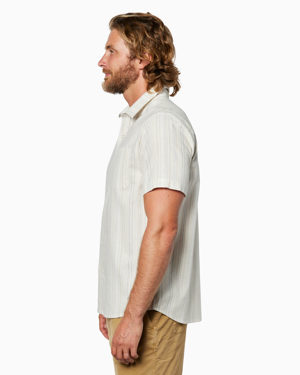 Coastline Woven | Natural Stripe