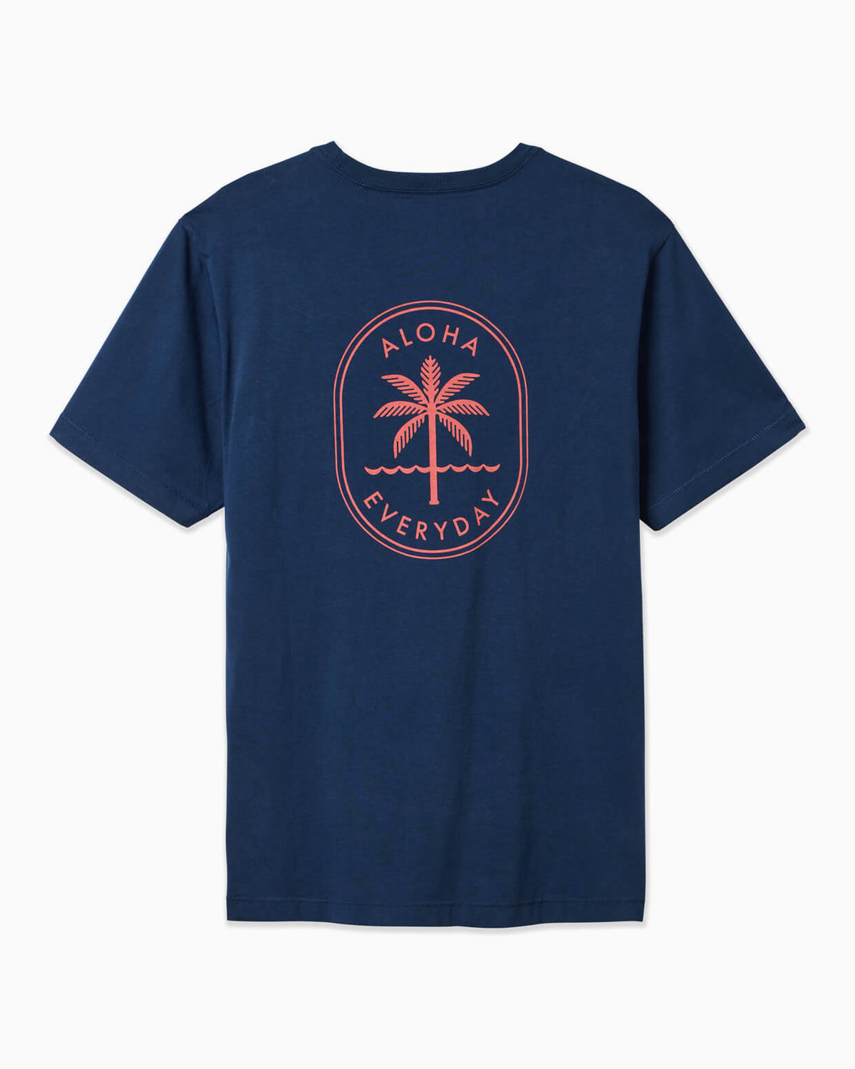 Men's navy t-shirt displayed on a clean white background. #color_navy