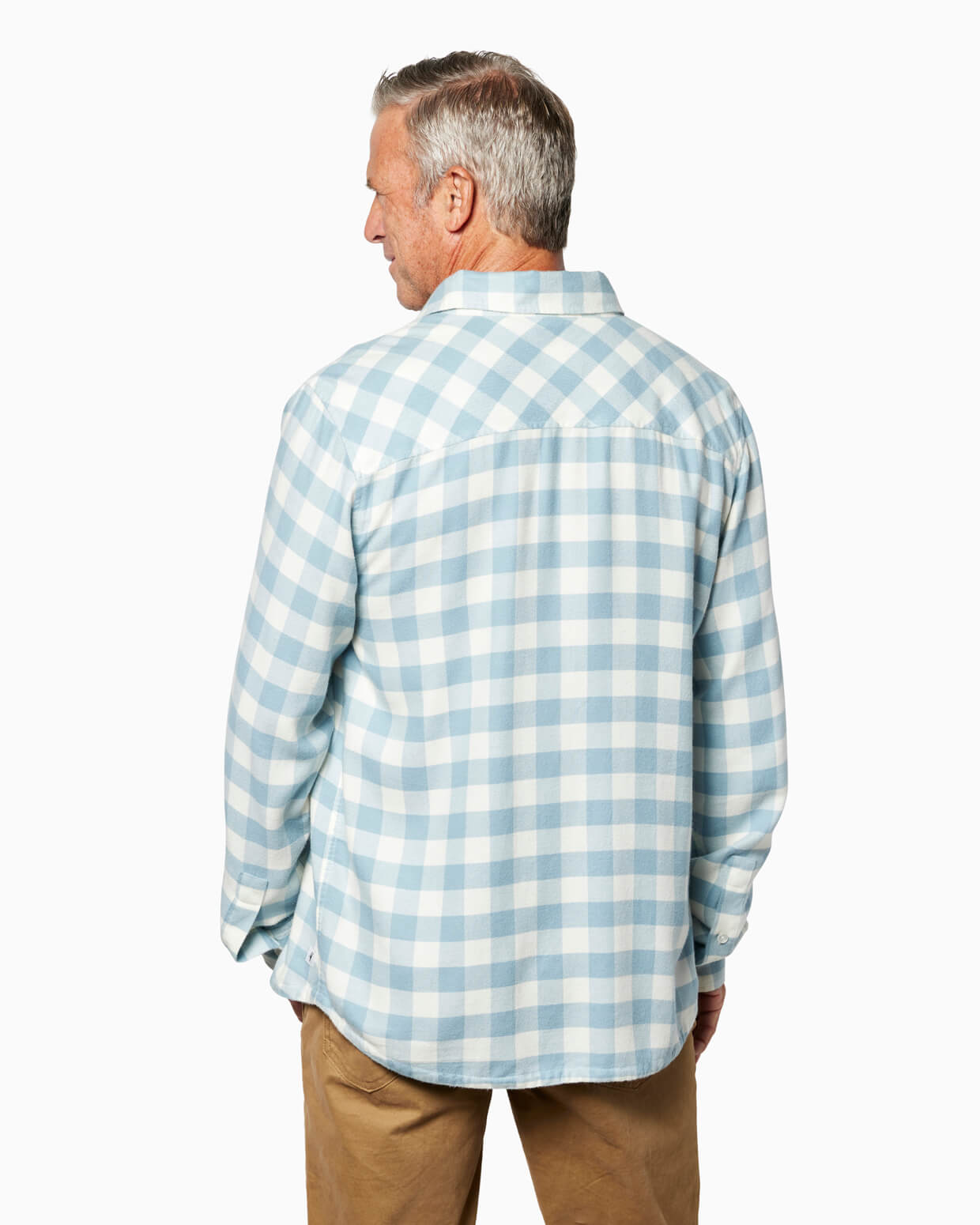 Monarch Flannel | Sea Check