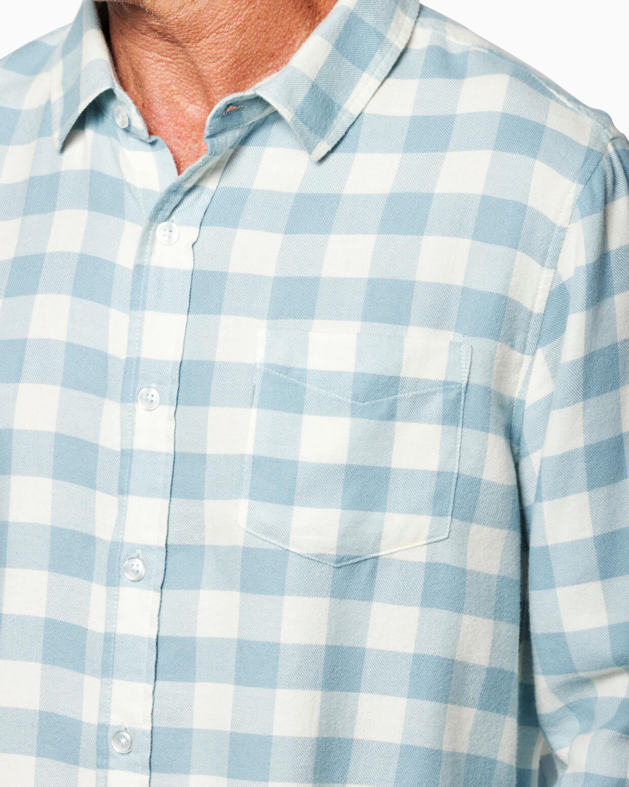 Monarch Flannel | Sea Check
