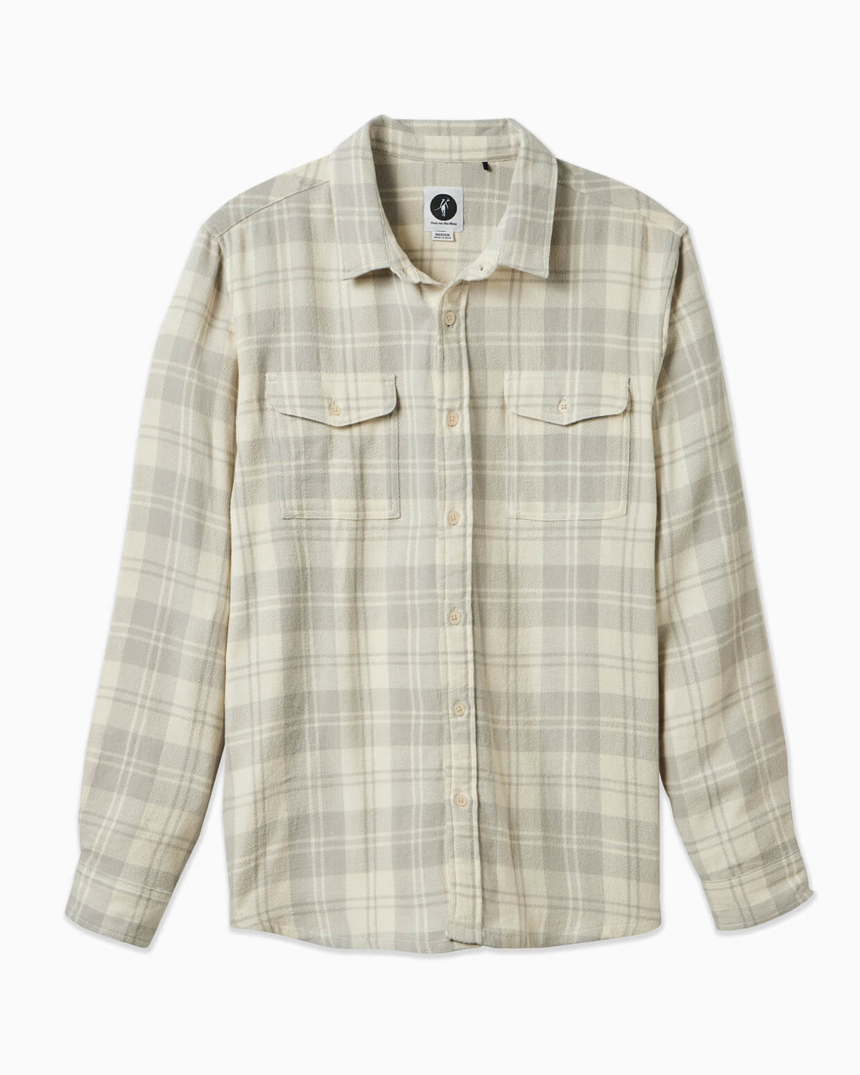 Oakmont Flannel | Vintage White