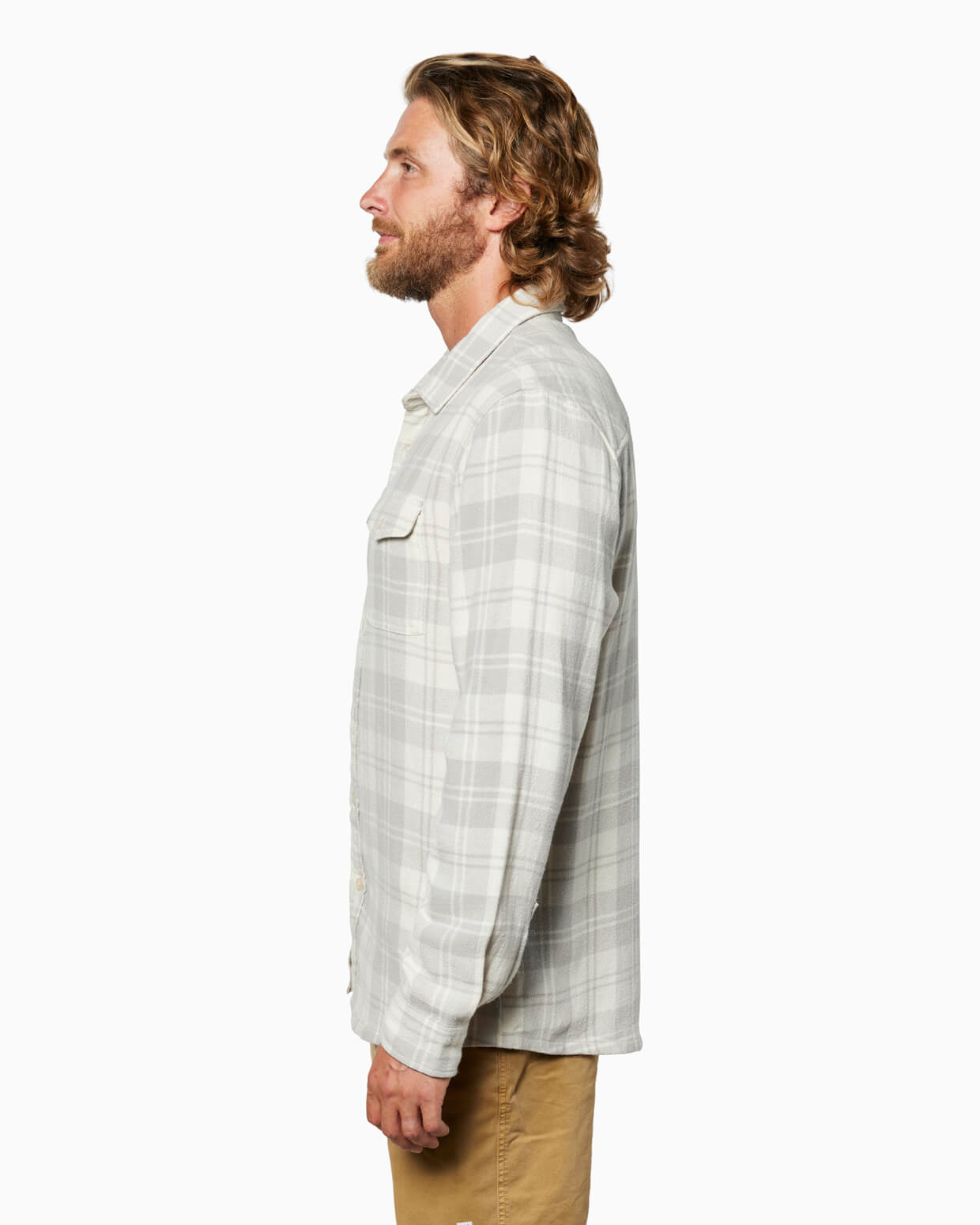 Oakmont Flannel | Vintage White