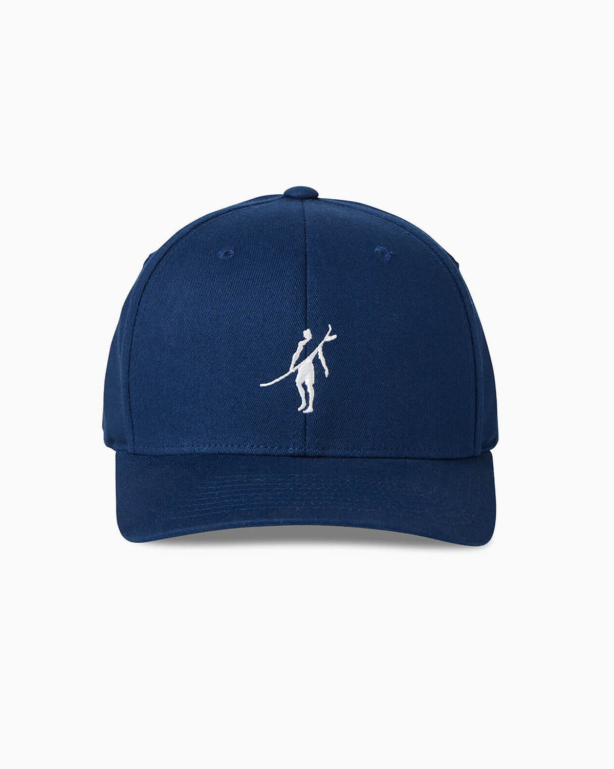 Shadowman | Flex-Fit Hat Navy FRONT #color_navy
