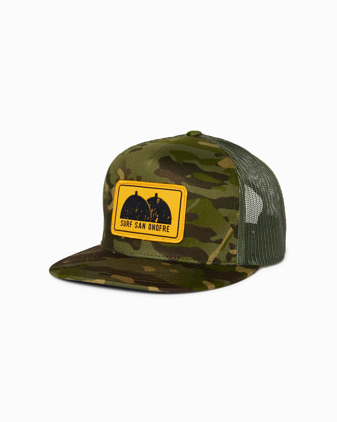 Surf SanO | Trucker Hat side #color_camo