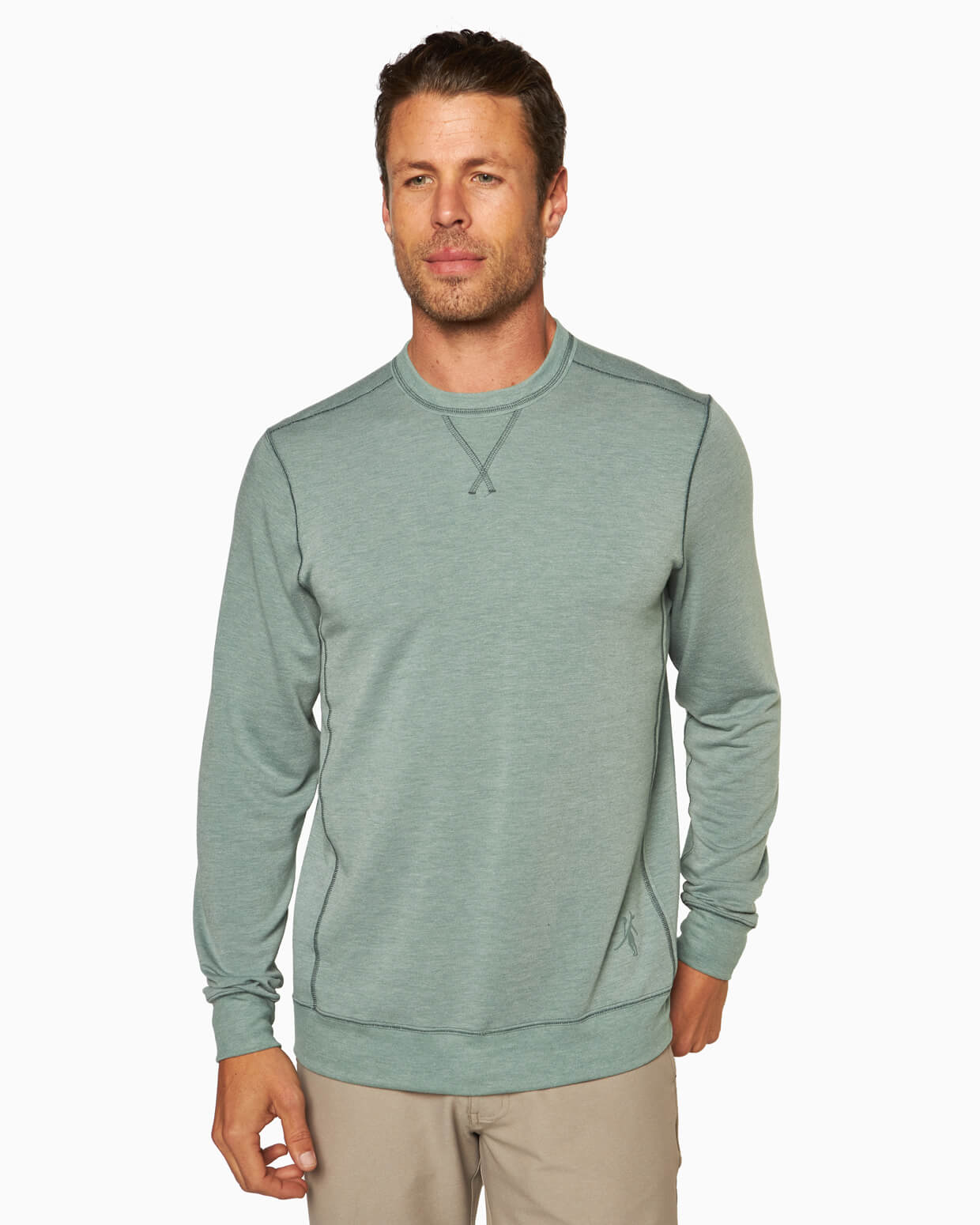 Growler | Long Sleeve Crew (Sea Silk)