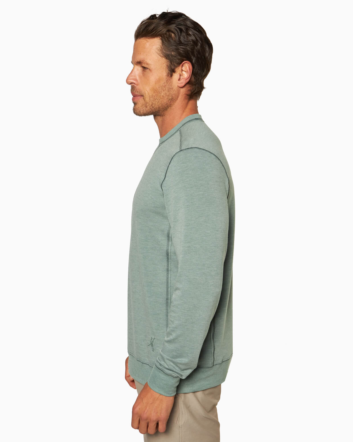 Growler | Long Sleeve Crew (Sea Silk)