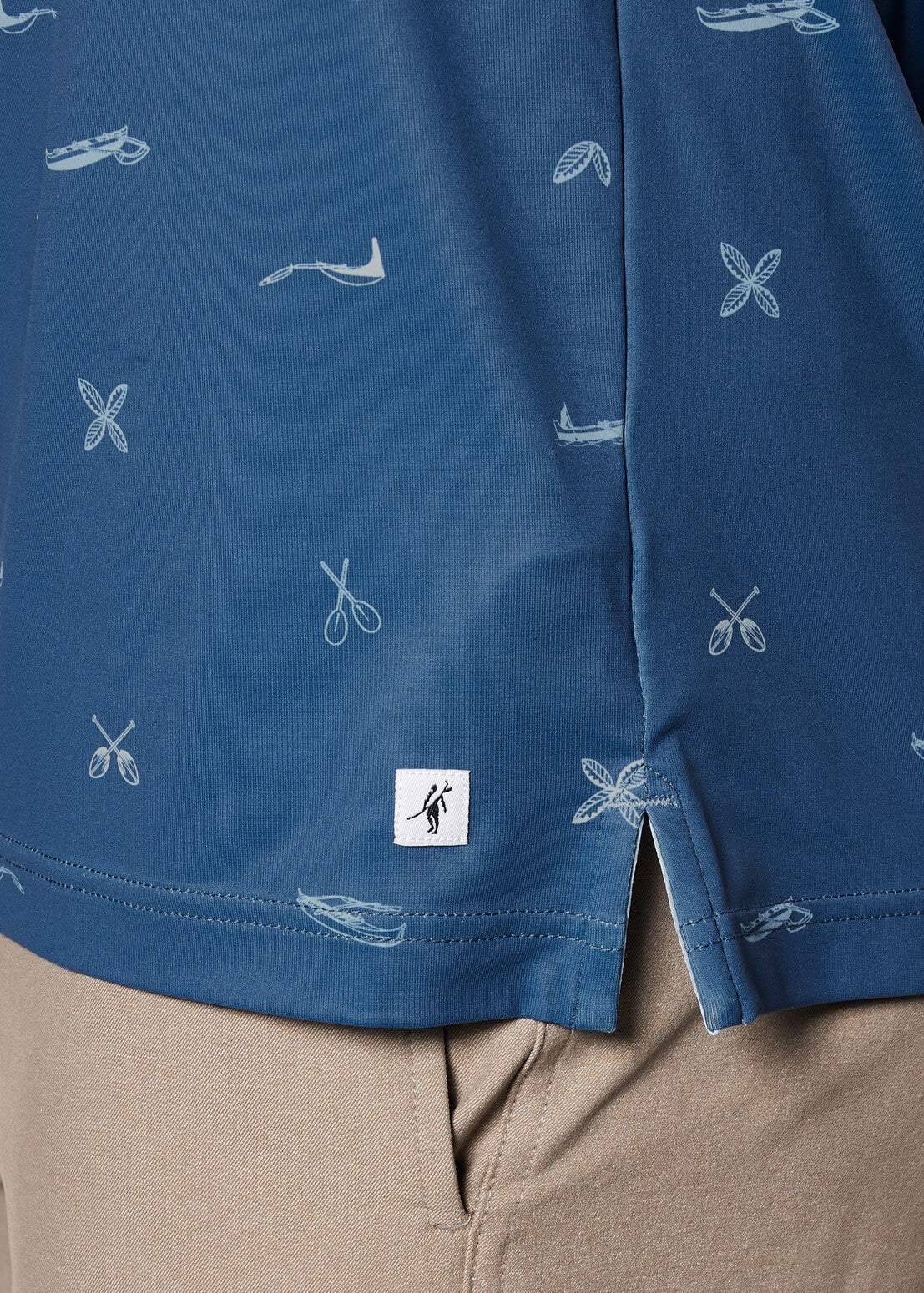 Clubhouse Polo | Blue Outrigger