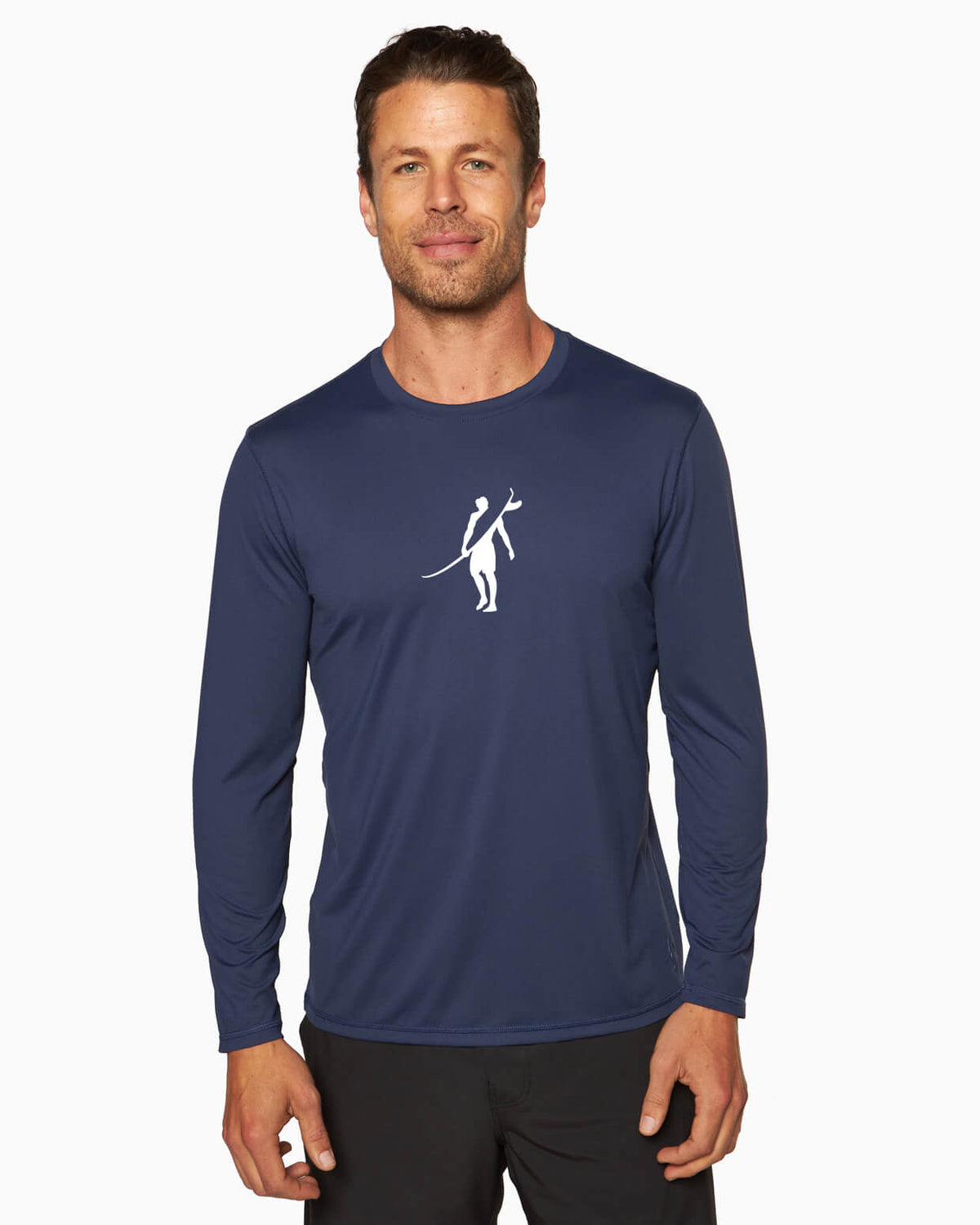 Dawn Patrol Element Guard | UPF 50+ Long Sleeve UV Protective Shirt front #color_element navy