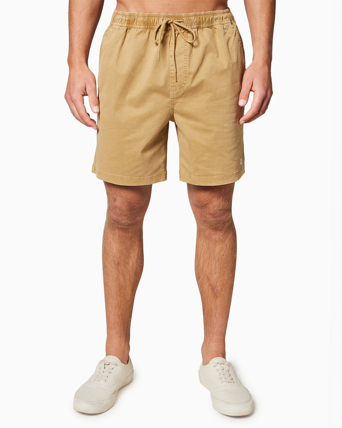 Laidback | Chino Short FRONT #color_flint