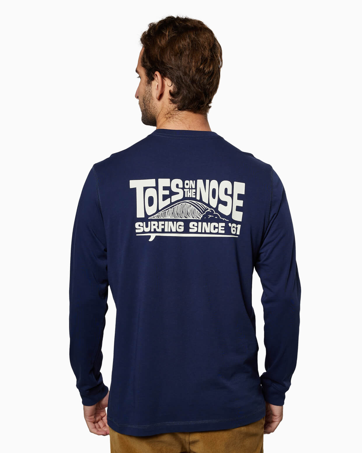 Stacked Wave Long Sleeve | Sixty One Collection