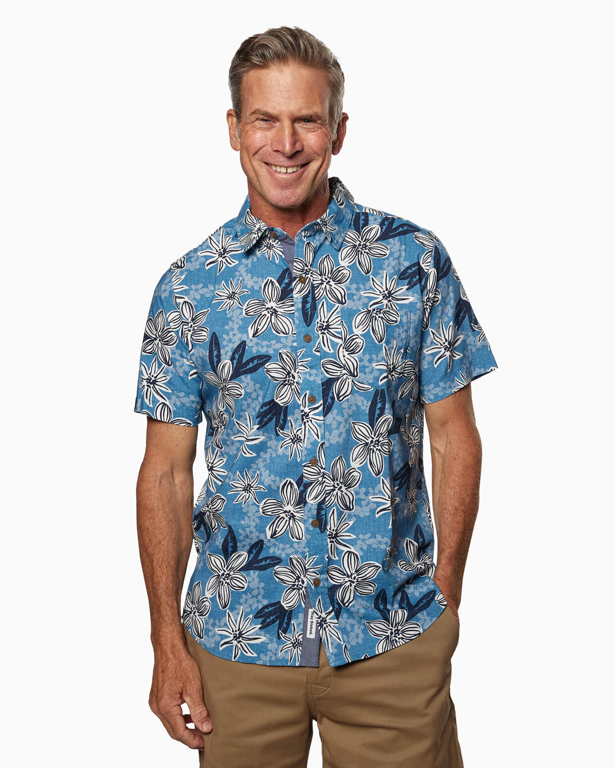 Coastline Woven | Blue Floral