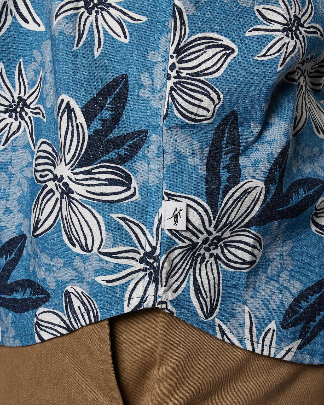 Coastline Woven | Blue Floral