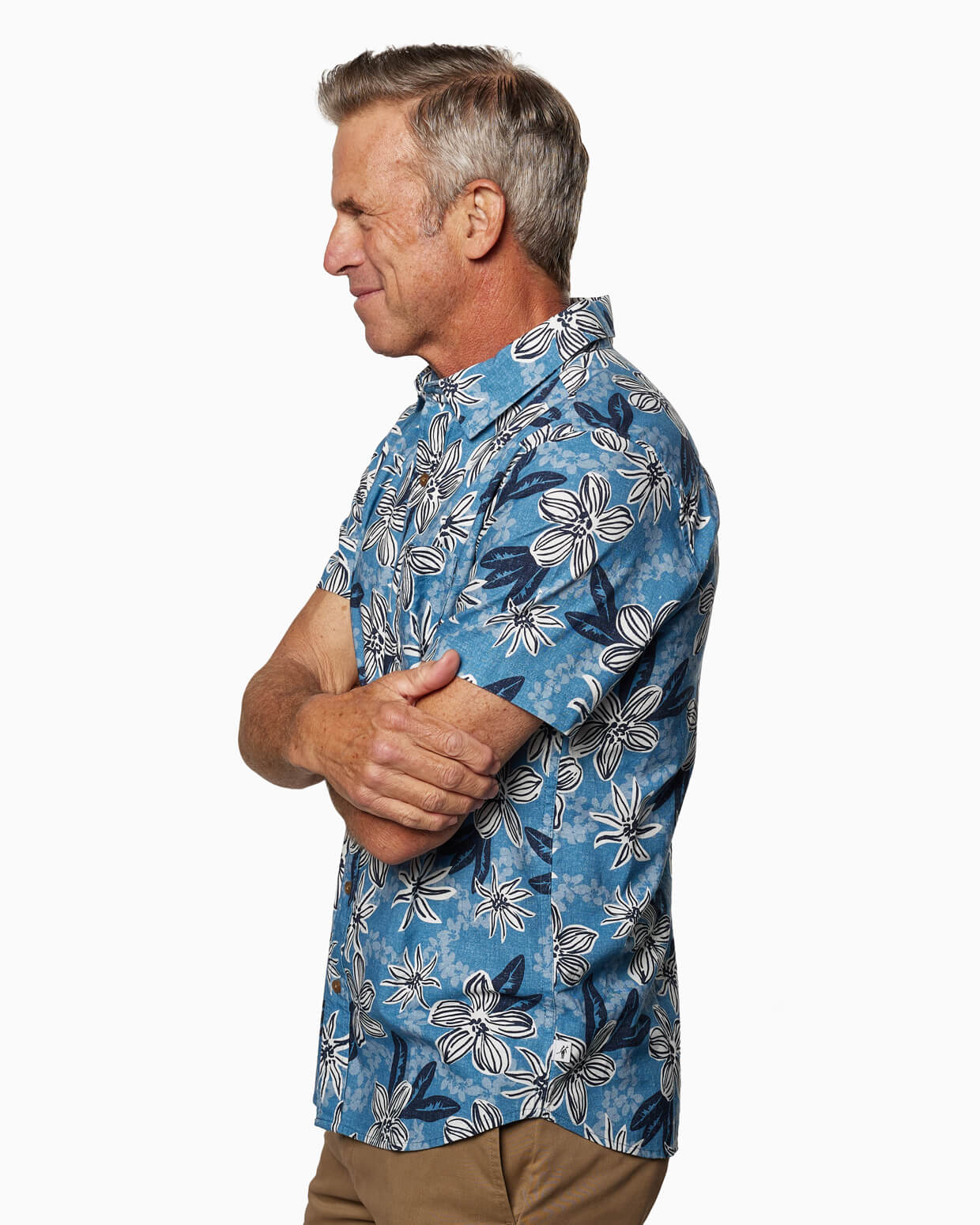 Coastline Woven | Blue Floral