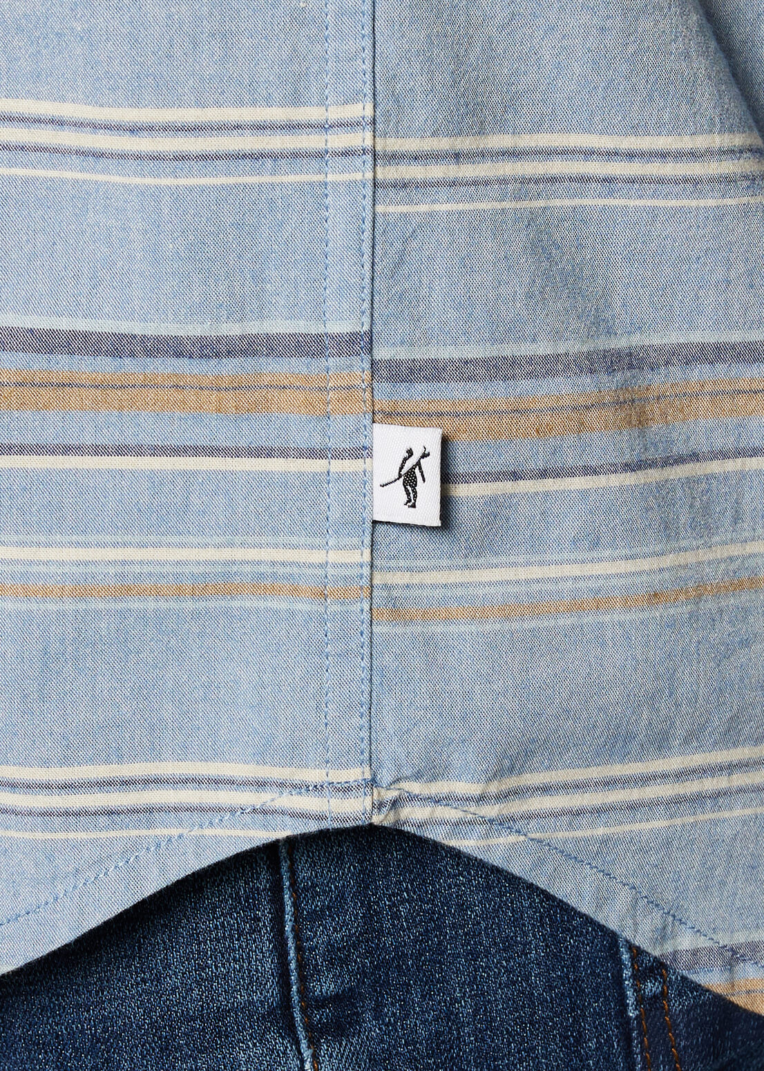 Coastline Woven | Blue Multi Stripe
