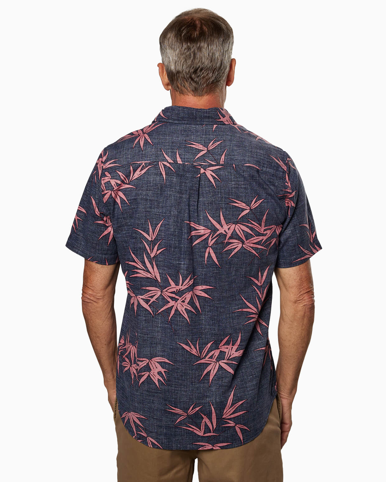 Coastline Woven | Bamboo Navy