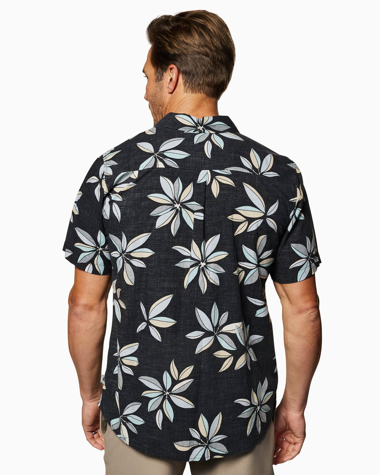 Coastline Woven | Black Floral