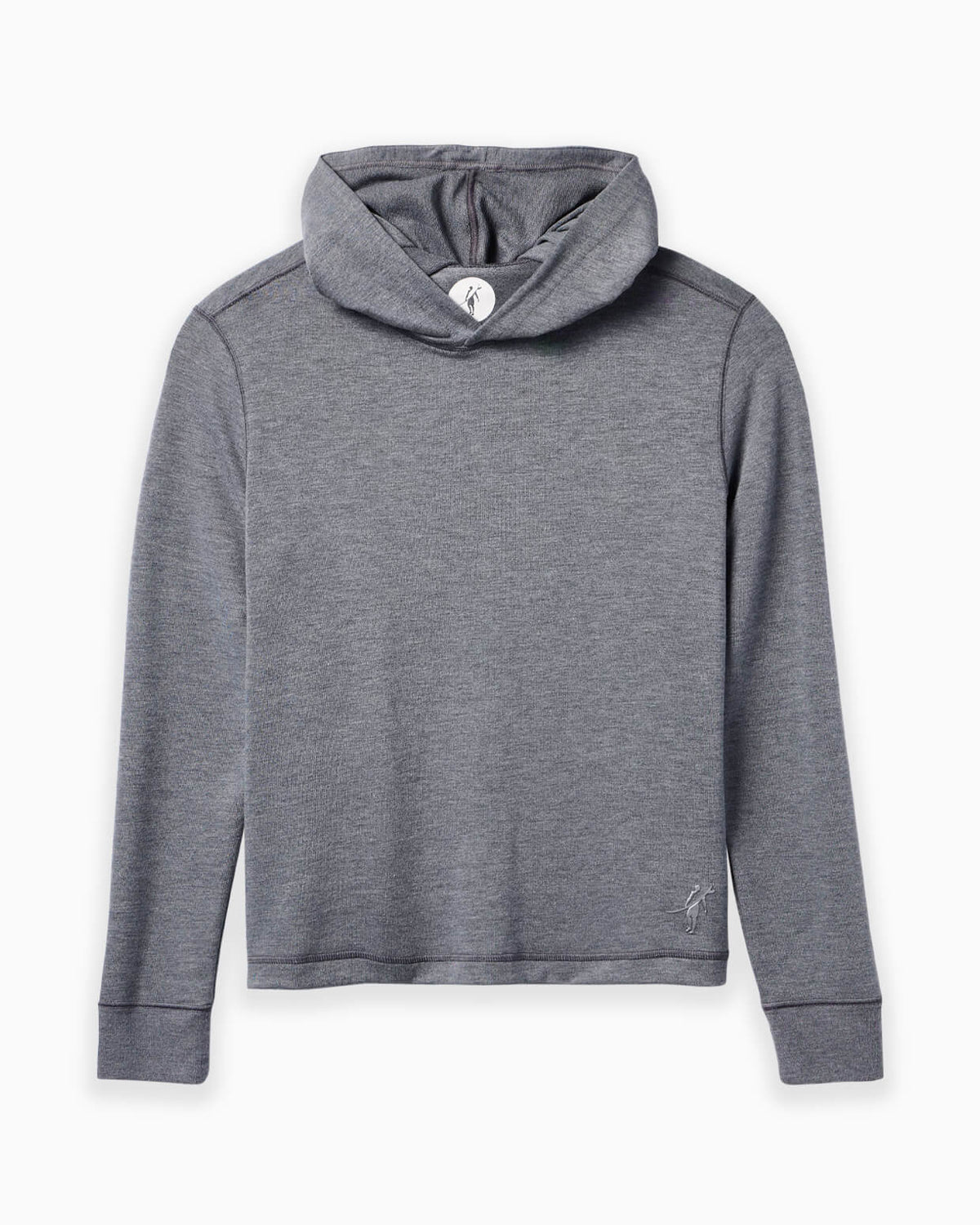 Schooner Hoodie | Women's (Sea Silk) DARK HEATHER GREY flat #color_dark heather grey