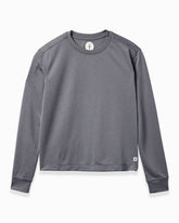 Sea-Tec Performance Crew | Women's HEATHER GREY flat