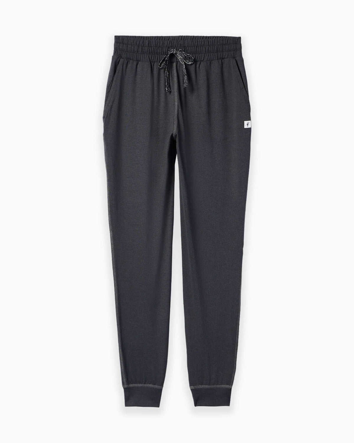 Cove Jogger | Women's BLACK flat #color_heather black