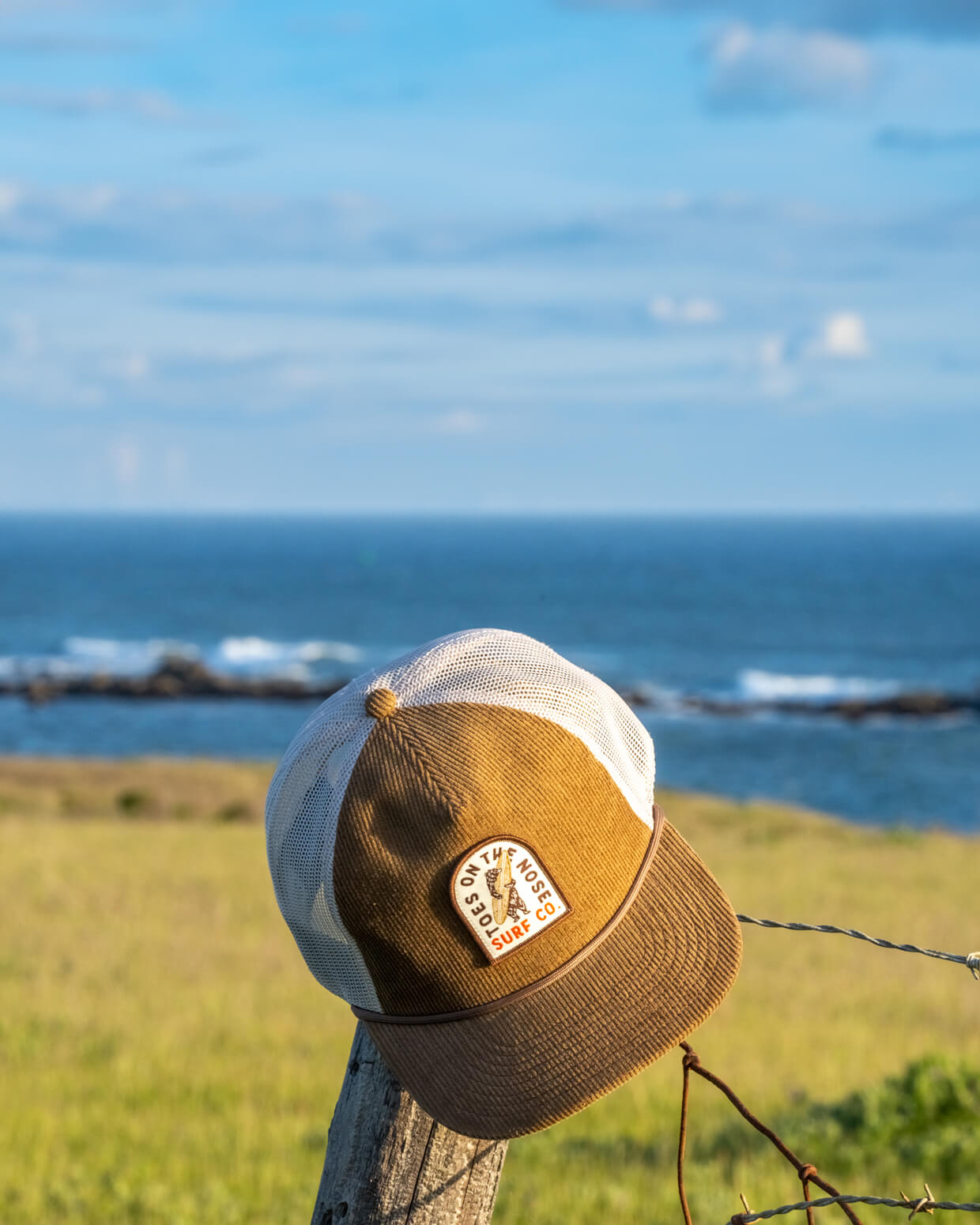 CA Bear | Corduroy Trucker Hat