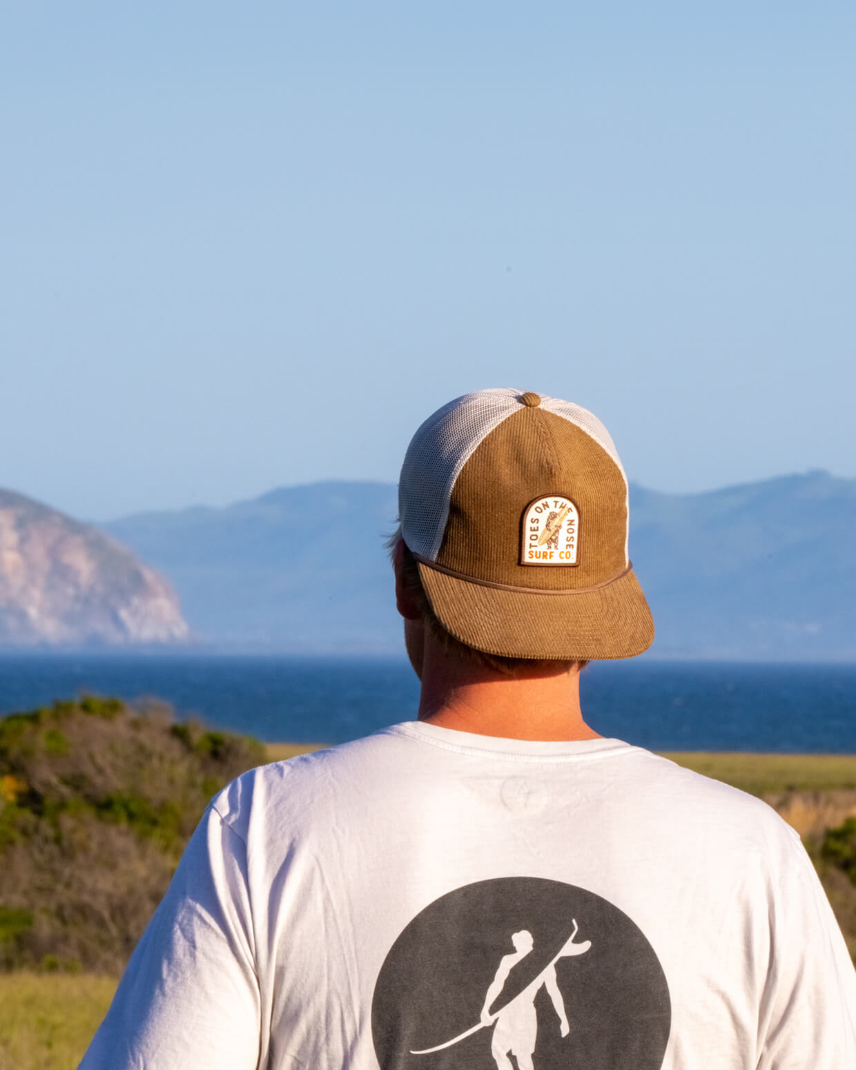 CA Bear | Corduroy Trucker Hat