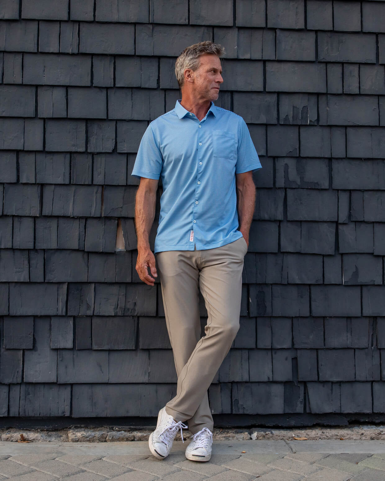 Myrtle Beach | Performance Button-Up MYRTLE OCEAN lifestyle