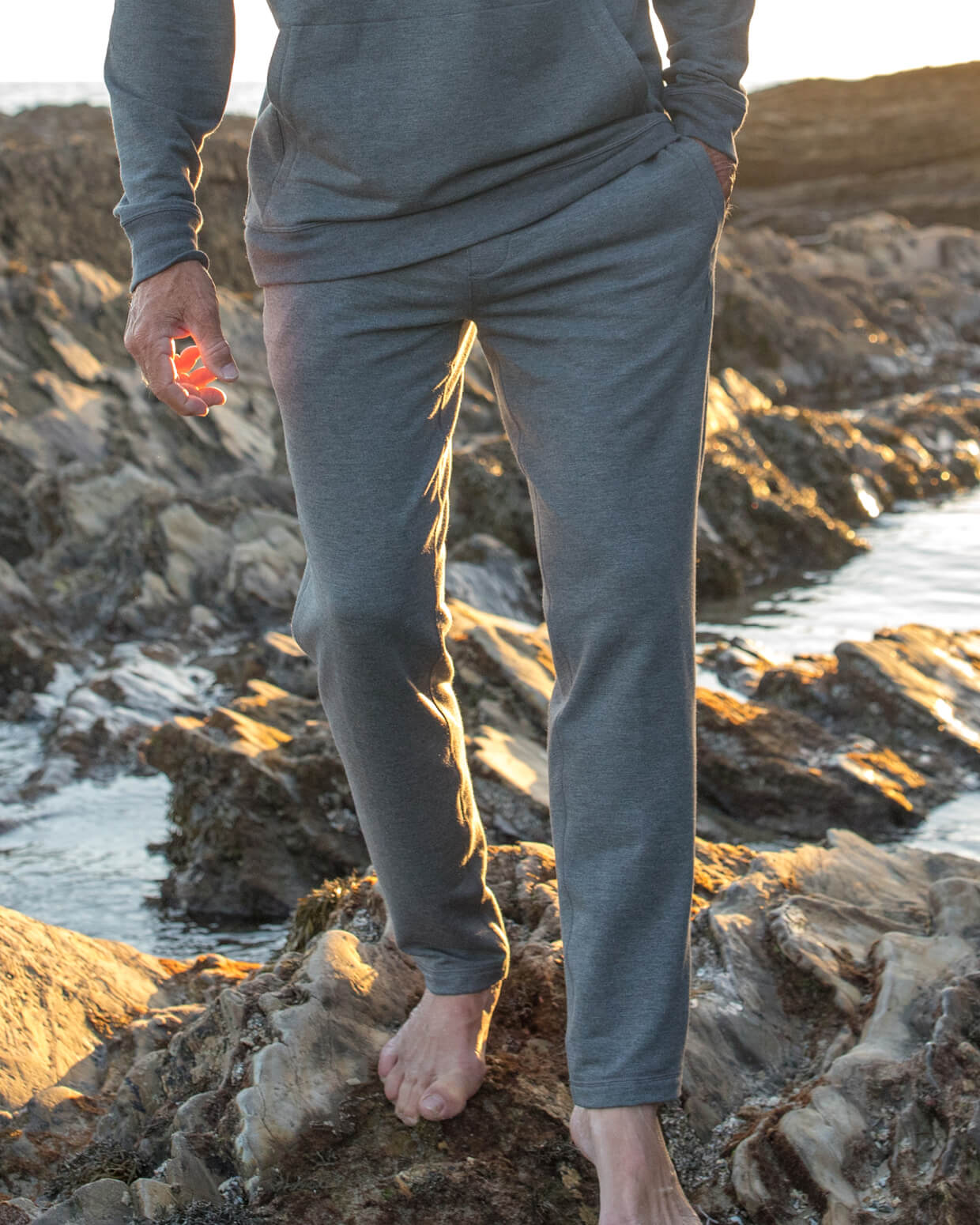 Day Break | Fleece Pant DAY BREAK BLACK lifestyle