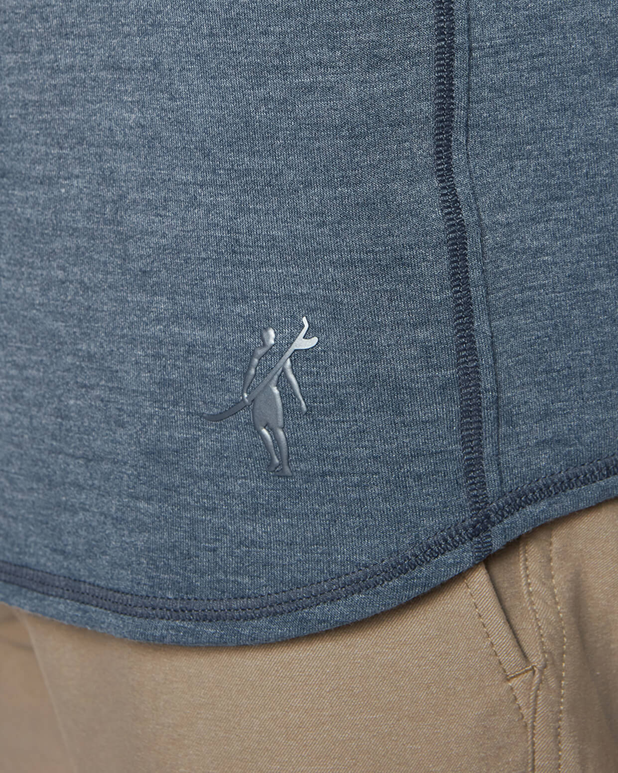 Barrel | Long Sleeve Raglan Half-Zip (Sea Silk)