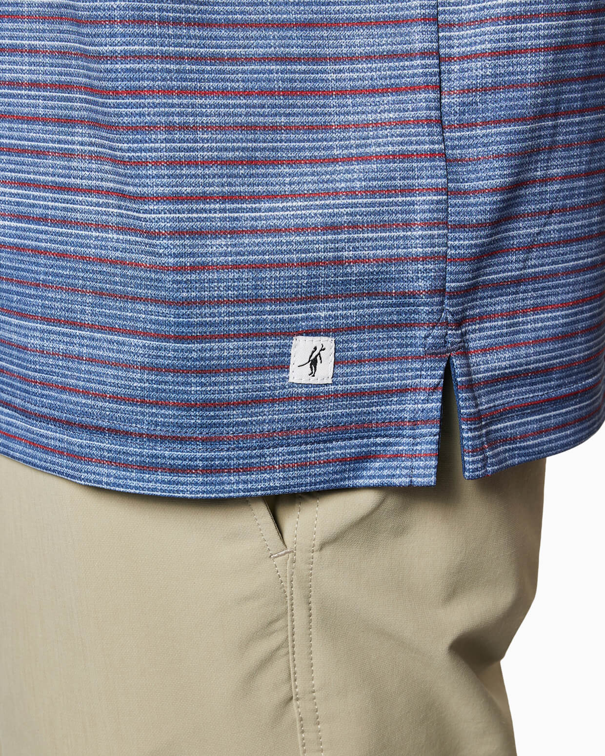 Ace Polo | Navy Multi Stripe