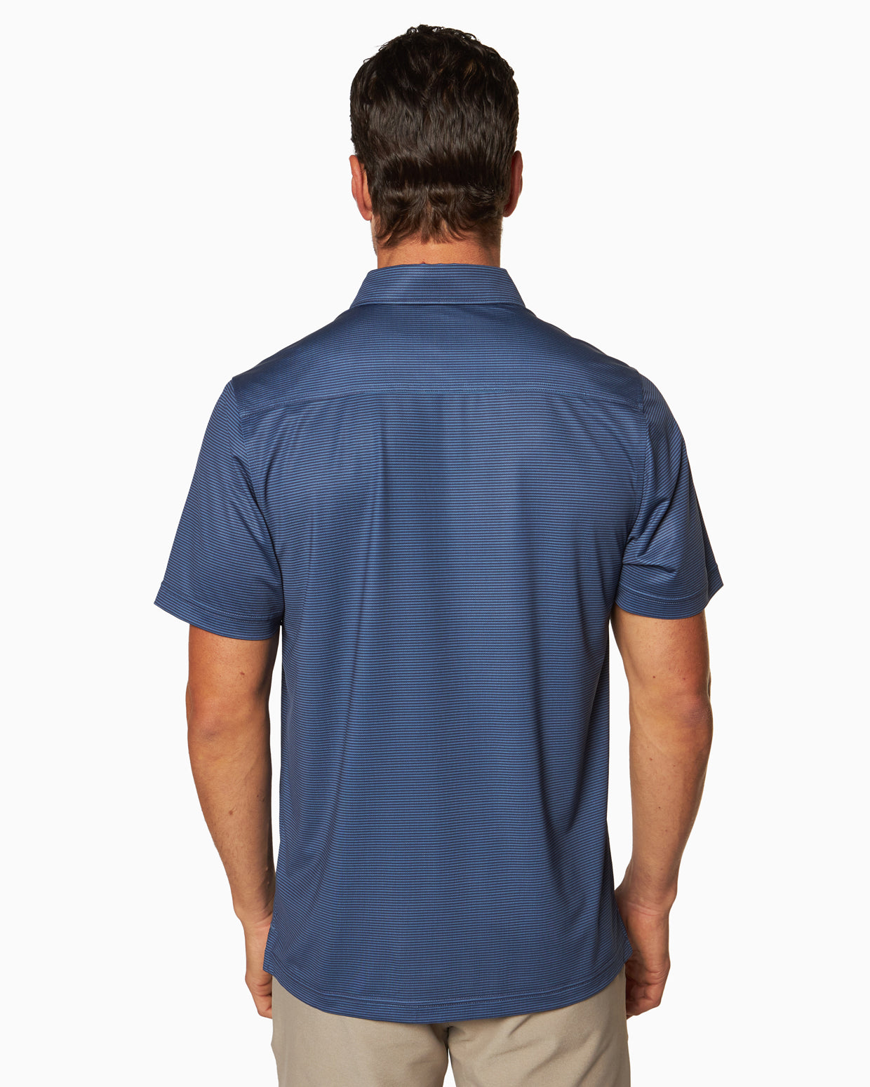 Ace Polo | Micro Stripe