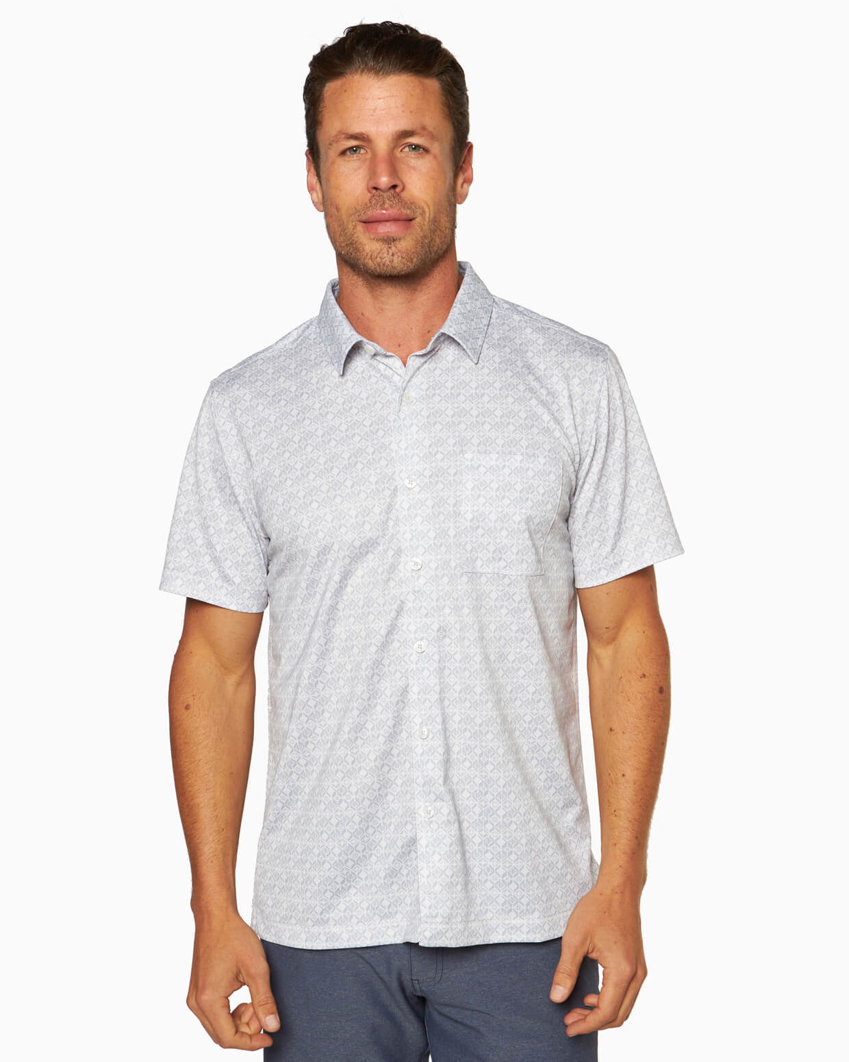 Paradise Flex | Performance Button-Up