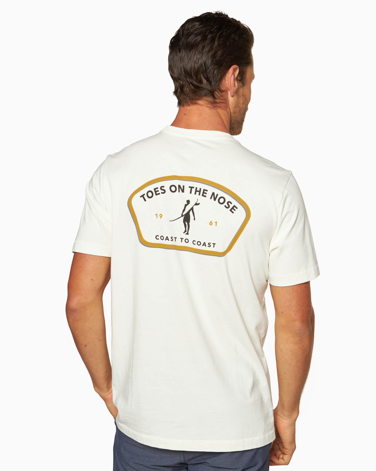 Patch | Short Sleeve T-Shirt NATURAL back