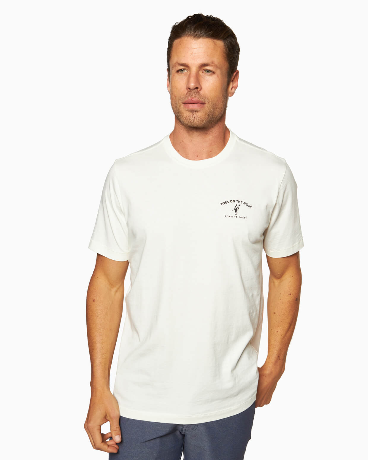 Patch | Short Sleeve T-Shirt NATURAL front