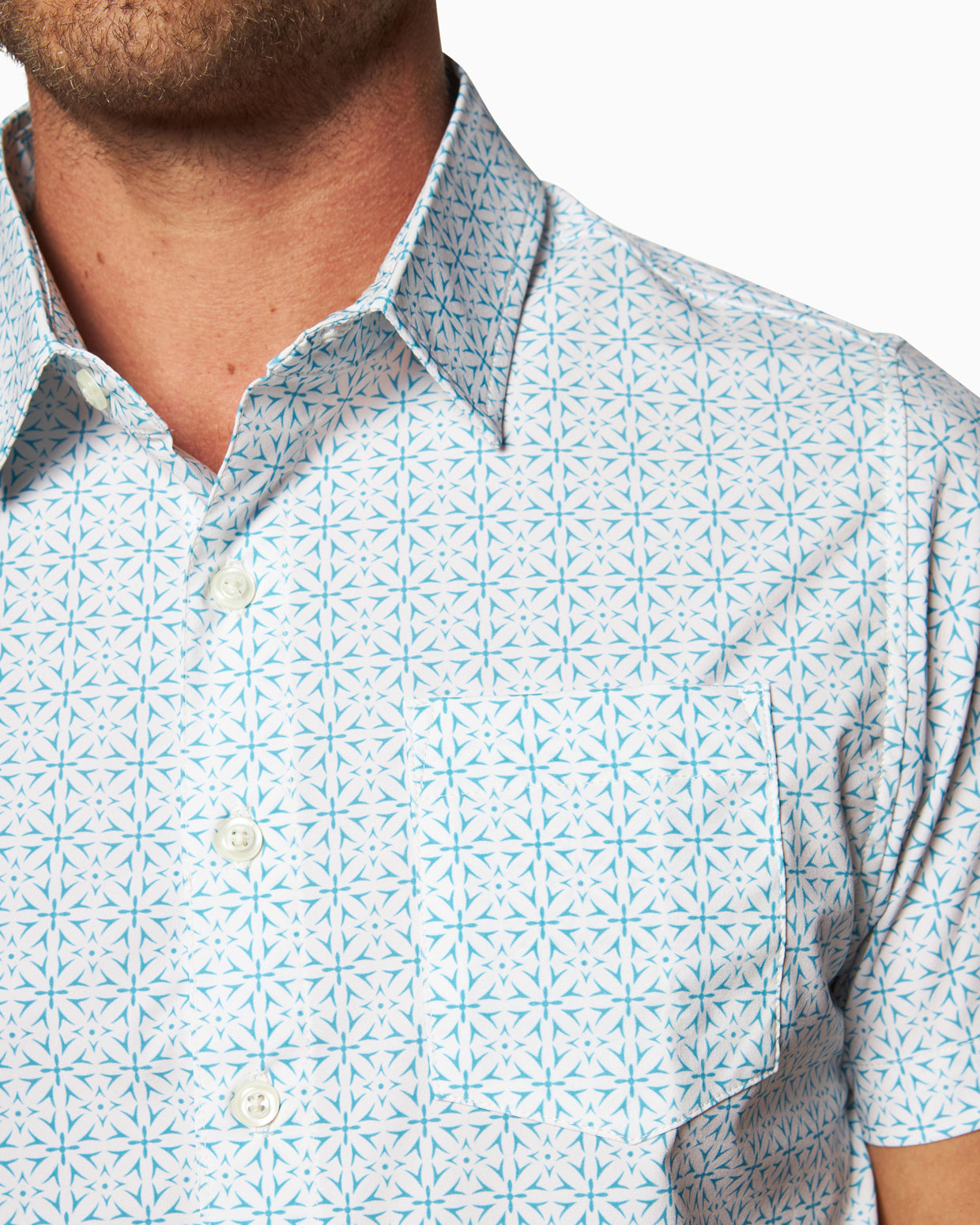 Golden State Stretch Woven | Poolside Ecru