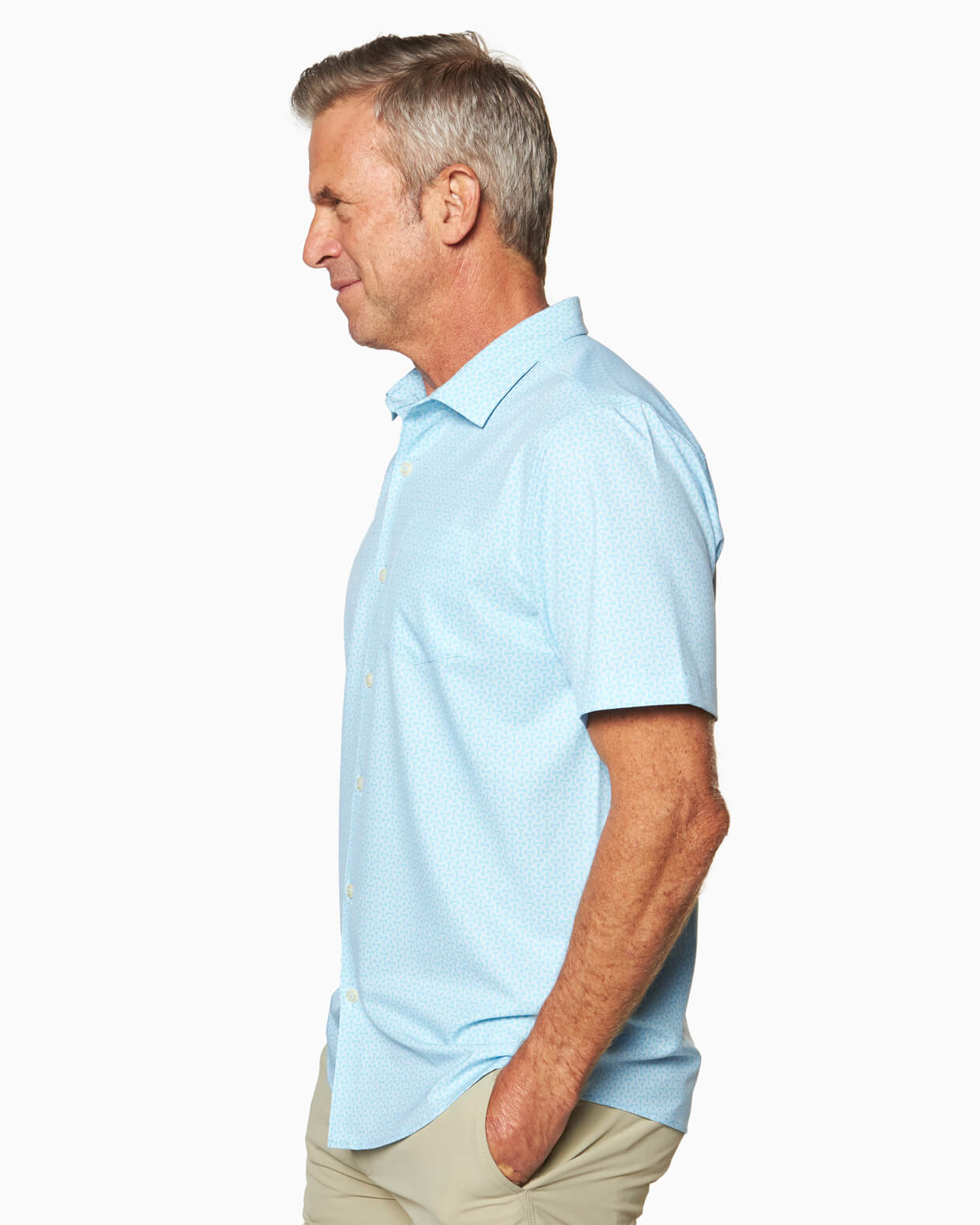 Golden State Stretch Woven | Blue South Beach