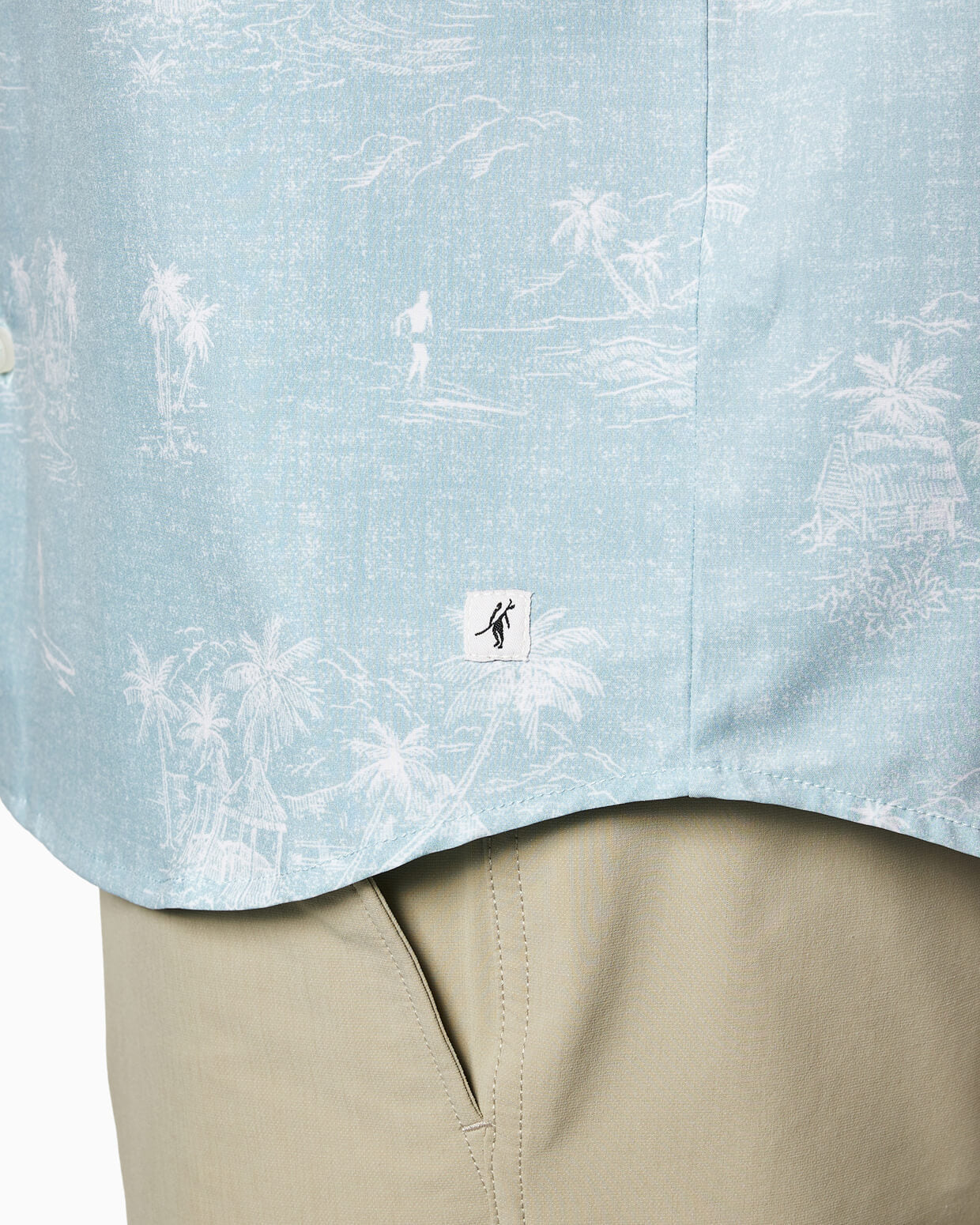 Golden State Stretch Woven | Blue Scenic