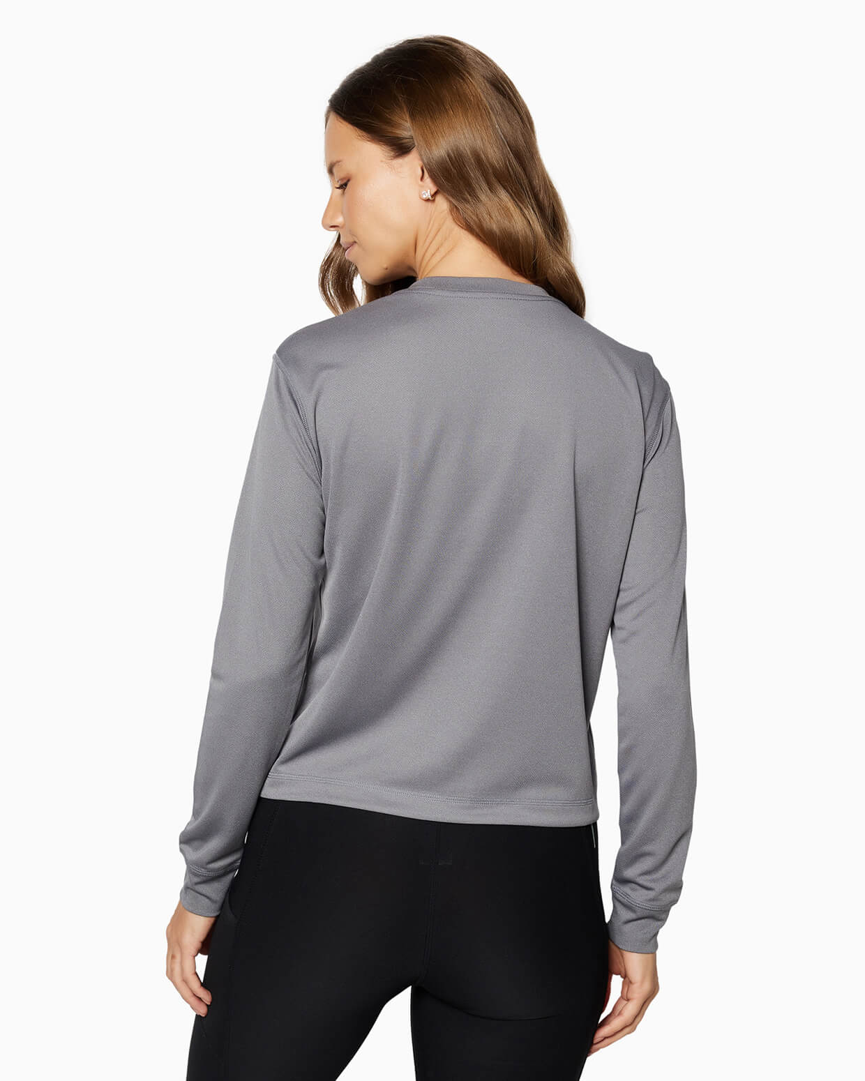 Sea-Tec Performance Crew | Women's HEATHER GREY back