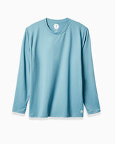 Protector Element Guard | UPF 50+ Long Sleeve UV Protective Shirt OCEAN front flat #color_ocean