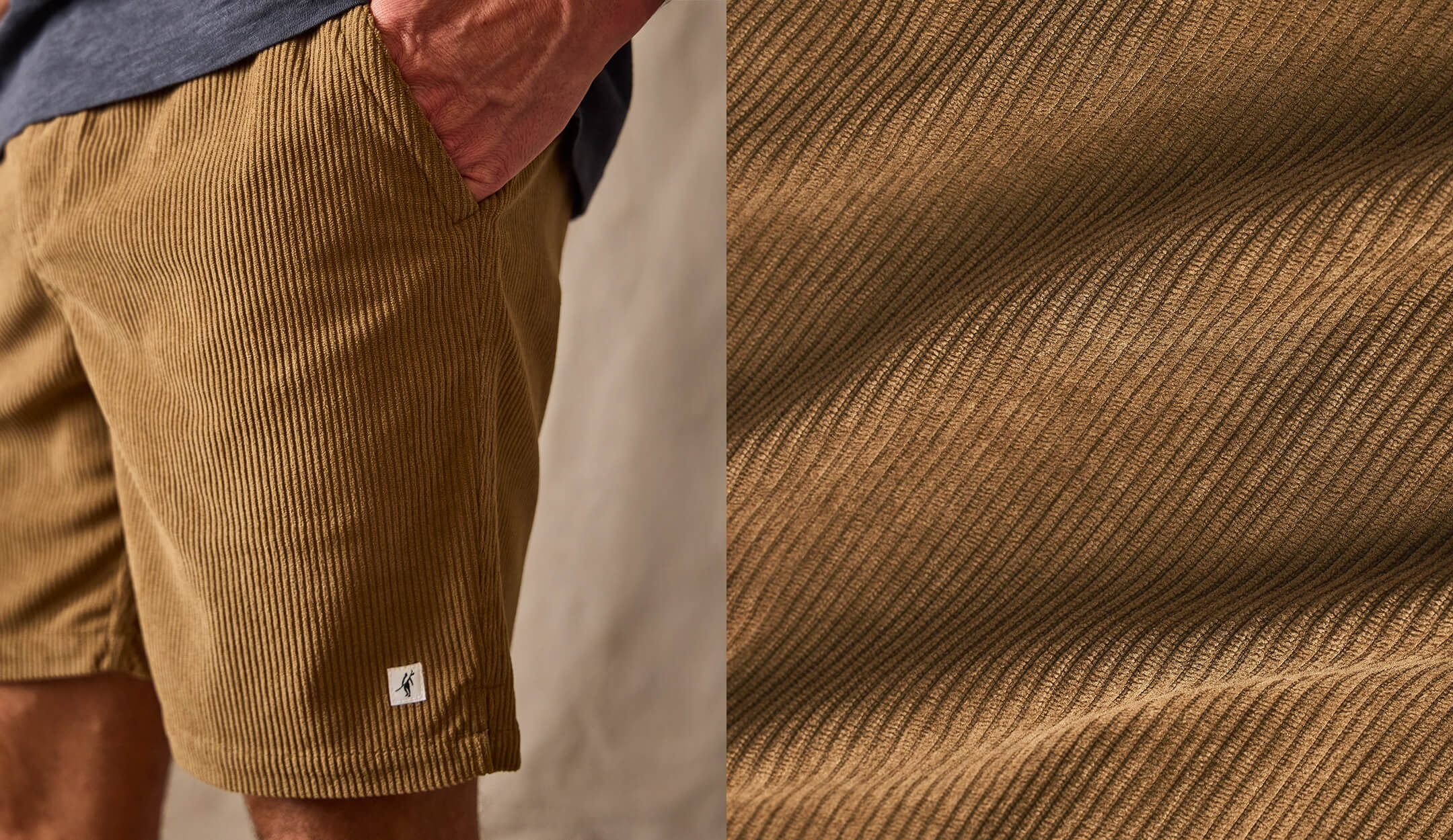 Toes on the Nose Cabo Cord short displayed on desktop view, highlighting new colors.