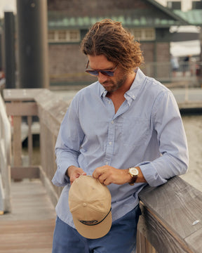 Pinnacle Sport Shirt | Blue Stripe