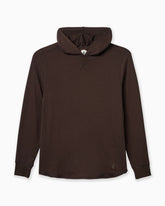 Brown hoodie on a white background #color_espresso