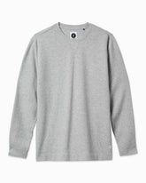 Light grey long-sleeve shirt on a white background #color_heather light grey