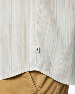 Coastline Woven | Natural Stripe