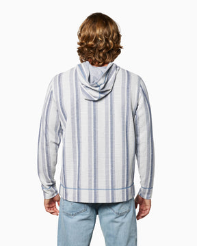 Tides Hoodie | Natural Stripe