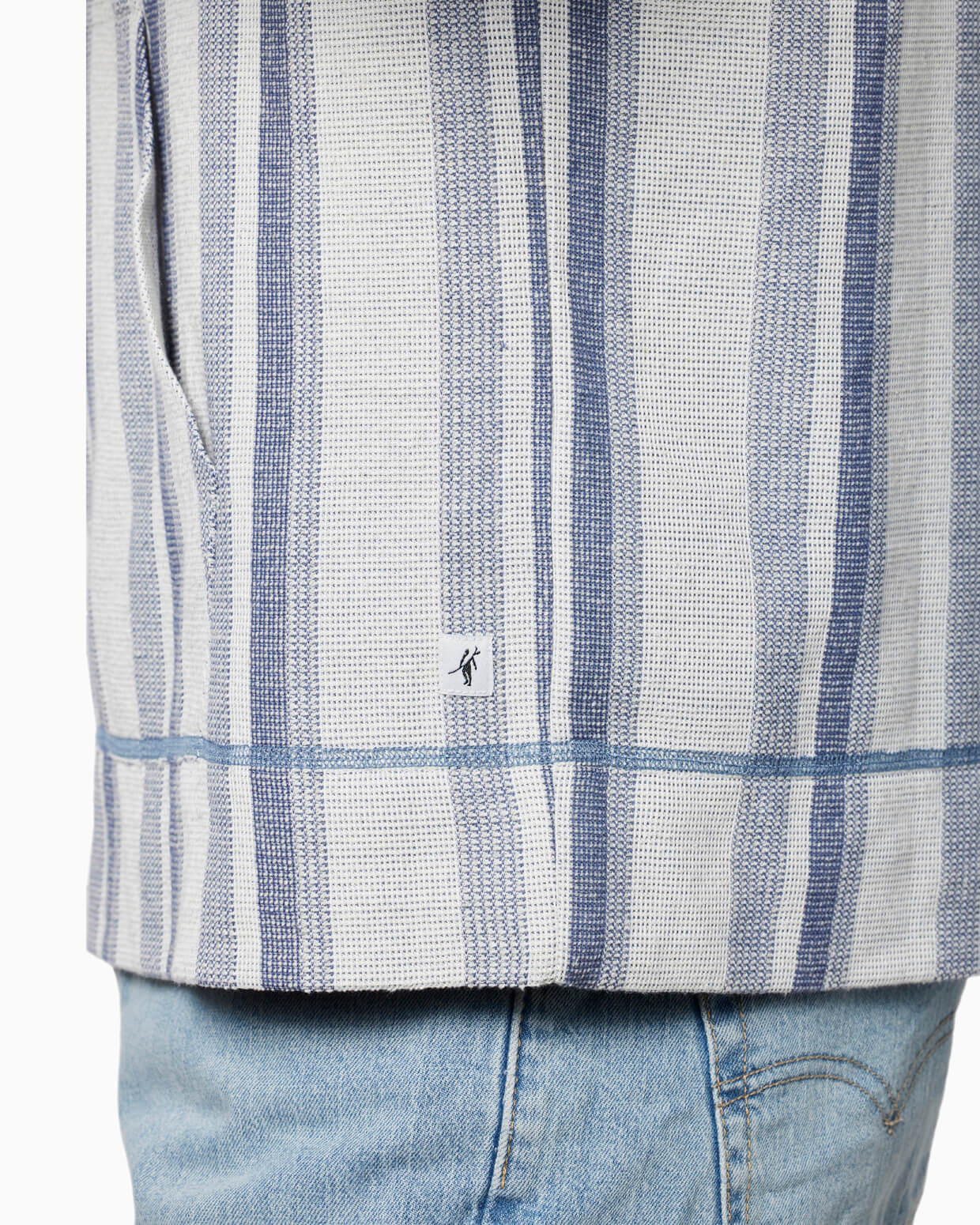 Tides Hoodie | Natural Stripe