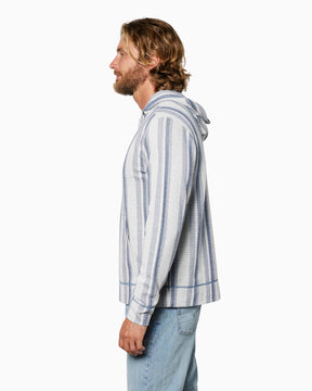 Tides Hoodie | Natural Stripe
